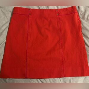 White House Black Market Red Pencil Mini Skirt for Cocktail
